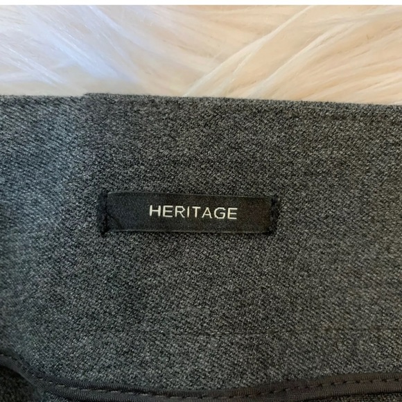 TALBOTS Heritage Gray Side Zip Dress Pants - Picture 4 of 4